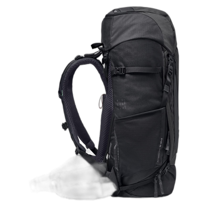 Plecak VAUDE Asymmetric 42+8 /  czarny