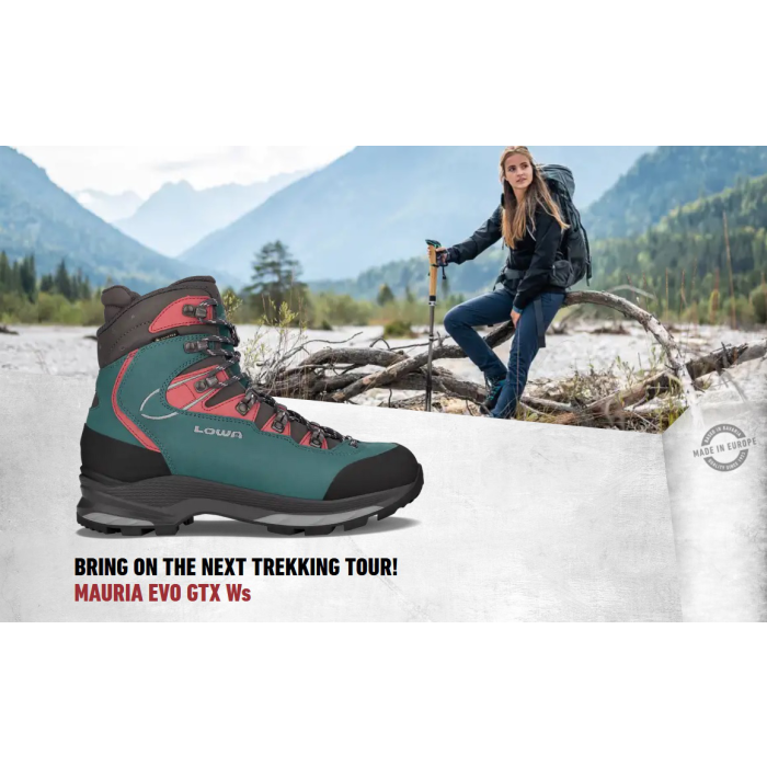 Buty LOWA Mauria EVO GTX Ws / petrol/rose