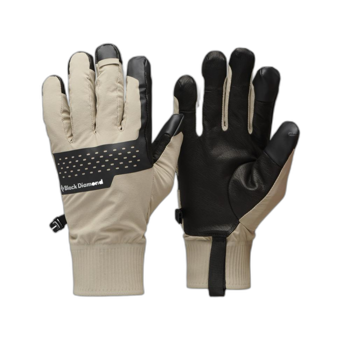 Rękawice Black Diamond Alpine Softshell / Moonstone