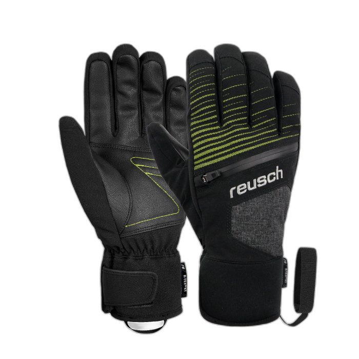 Rękawice REUSCH Theo R-Tex XT / 7686 black/s. yellow