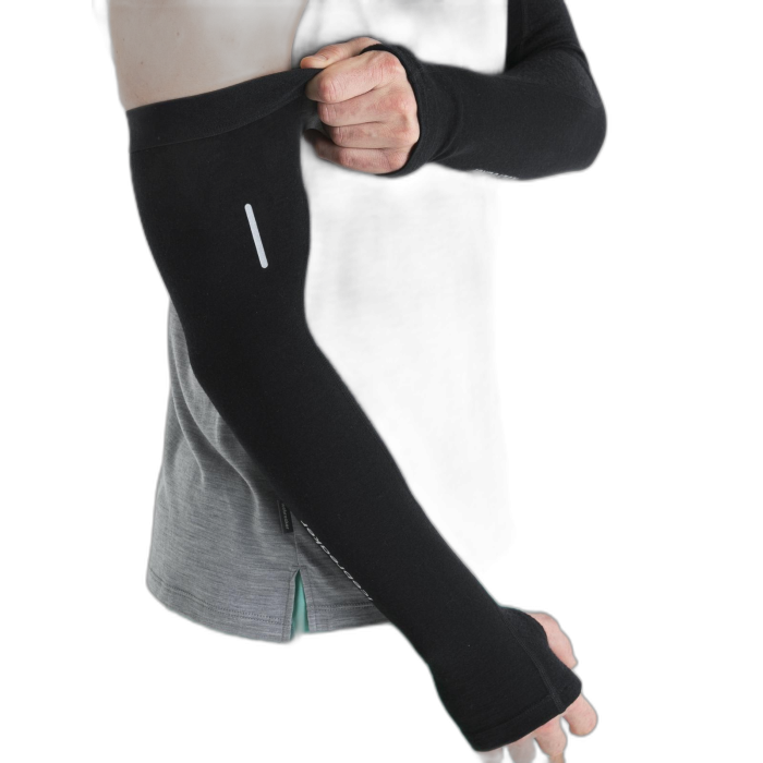 Rękawki unisex ICEBREAKER ZoneKnit Arm Sleeves 56YS / 001 black