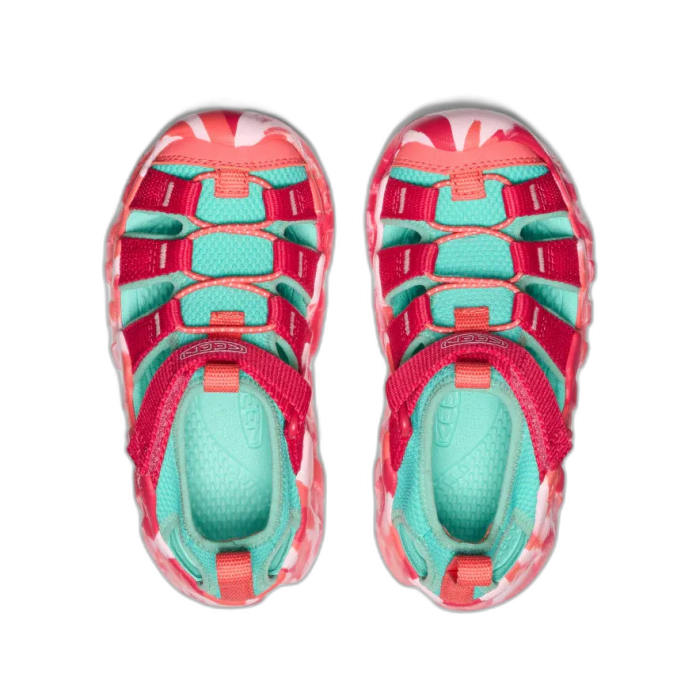 Sandały KEEN Hyperport H2 Youth / raspberry/pool blue