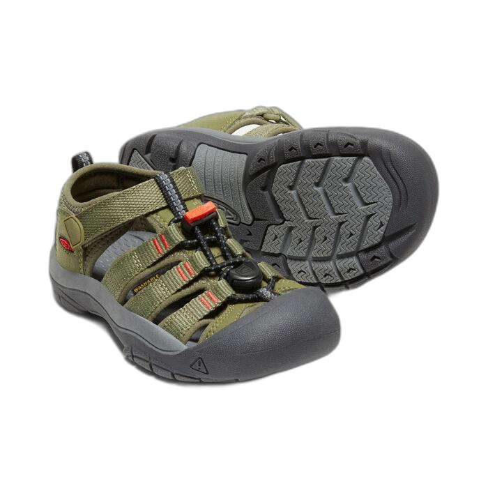 Sandały KEEN Newport H2 Youth / Olive Drab / Orange