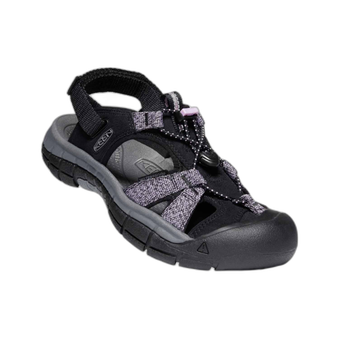 Sandały KEEN Ravine H2 / black/dawn pink
