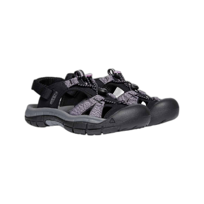 Sandały KEEN Ravine H2 / black/dawn pink