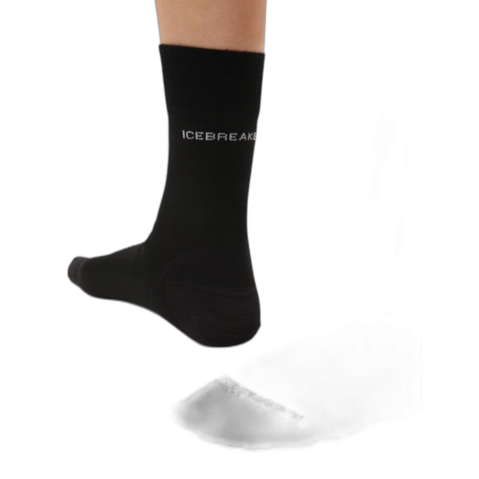 Skarpety damskie ICEBREAKER Hike Liner 103954 /  czarny