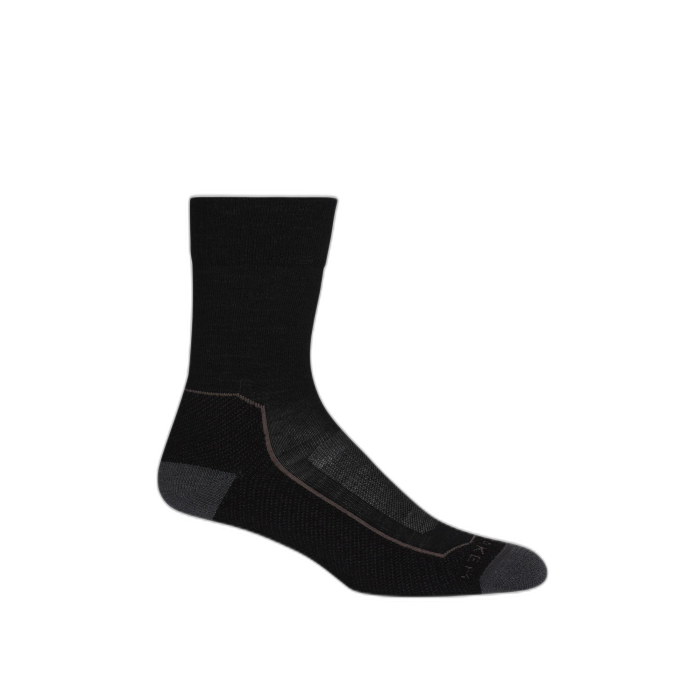 Skarpety damskie ICEBREAKER Hike Plus Light 105099 / 272 black monsoon
