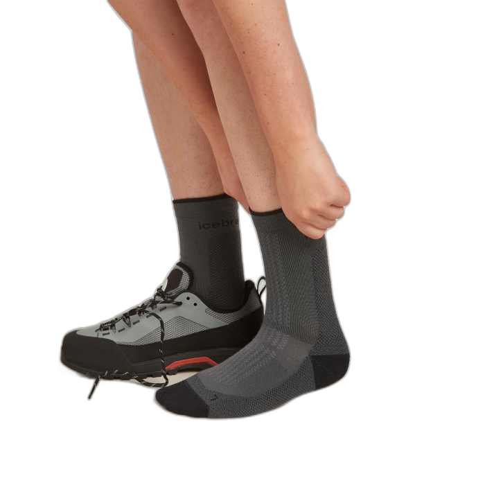 Skarpety damskie ICEBREAKER Hike Plus Ultralite niskie 578T / 0D5 obsidian