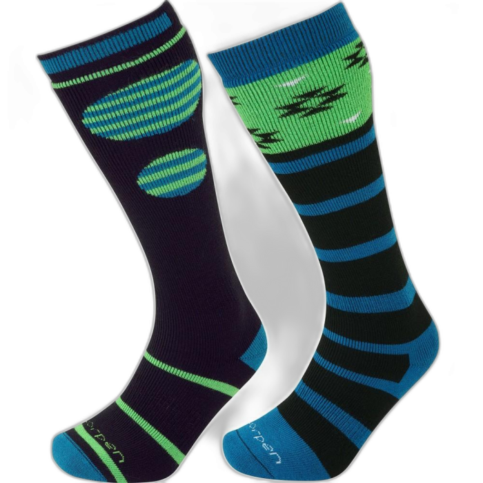 Skarpety LORPEN T2 Merino 2 pary Snowboard /  czarny
