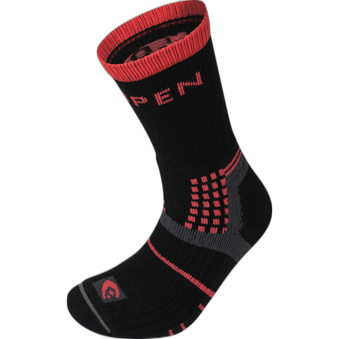 Skarpety LORPEN T3MWC / 5893 Black/Red