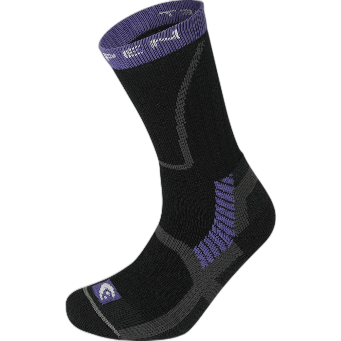Skarpety LORPEN T3MWE MIDWEIGHT HIKER ECO / 2147 Black/Purple