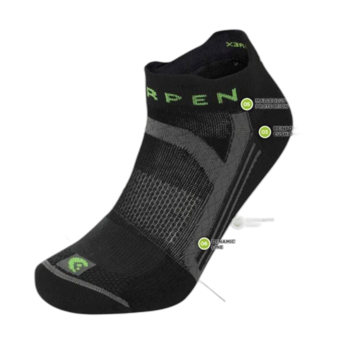 Skarpety LORPEN X3RPF  RUNNING PRECISION FIT MAN / 9937-B-Black