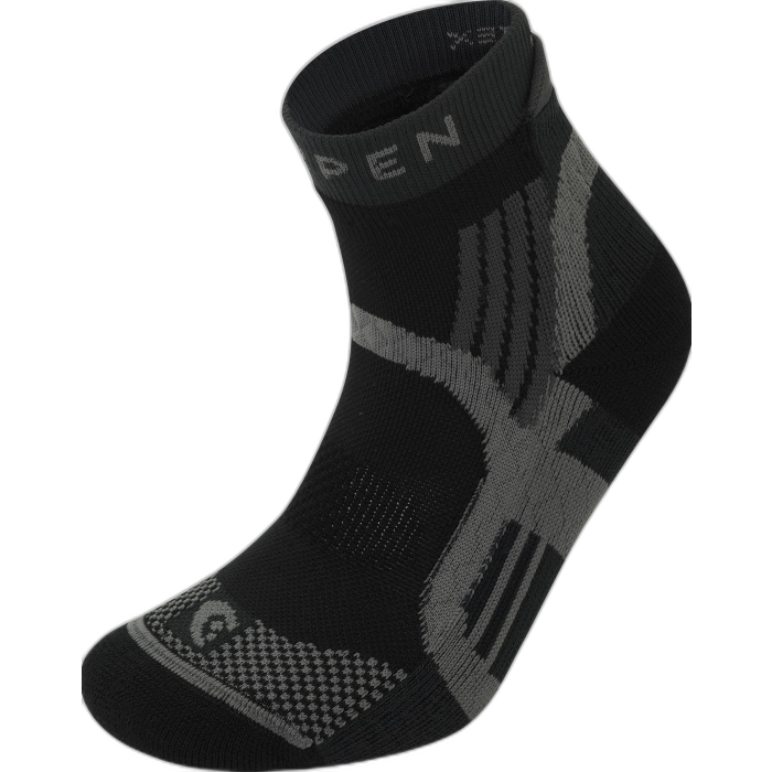 Skarpety LORPEN X3TPW TRAIL RUNNING PADDED WOMAN / A-1887 Total Black