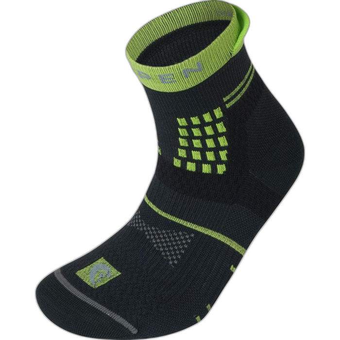 Skarpety LORPEN X3TWC TRAIL RUNNING WOMAN ECO  / 2431Anthracite/Green
