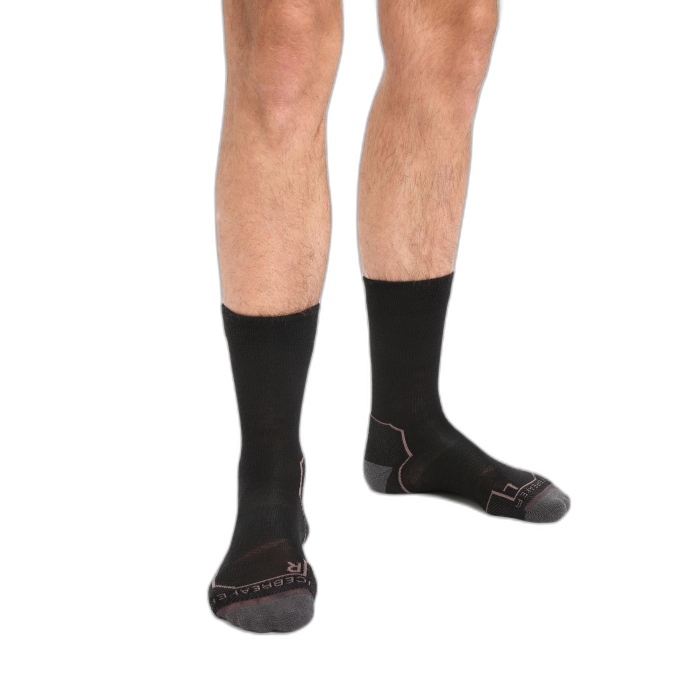 Skarpety męskie ICEBREAKER Hike Plus Light 105103 / 285 black mink