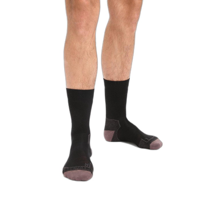 Skarpety męskie ICEBREAKER Hike Plus Medium 105101 / 285 black mink