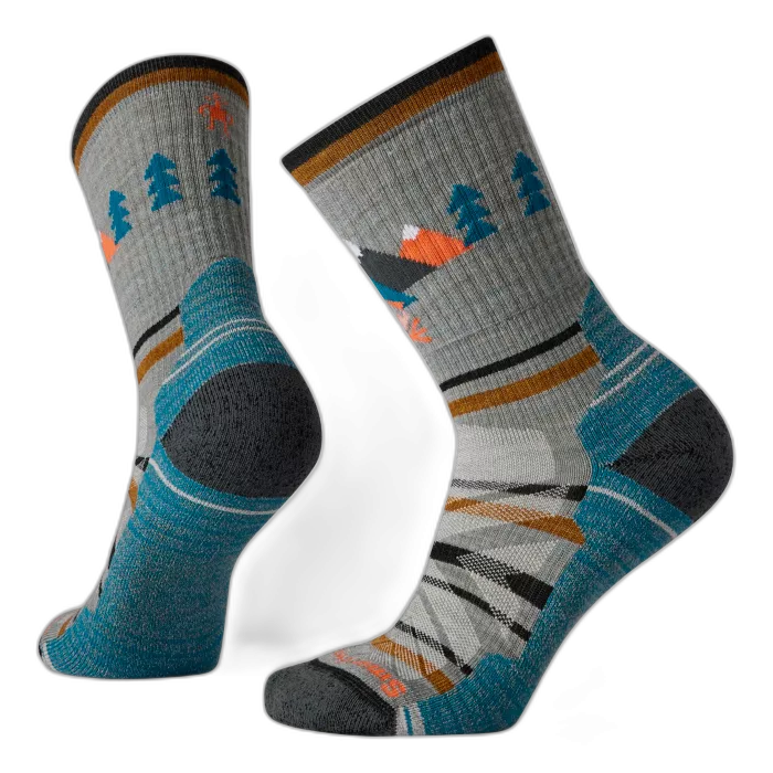 Skarpety Smartwool 1584 Hike Light Cushion Under the Stars / E15 Lunar Gray Heath