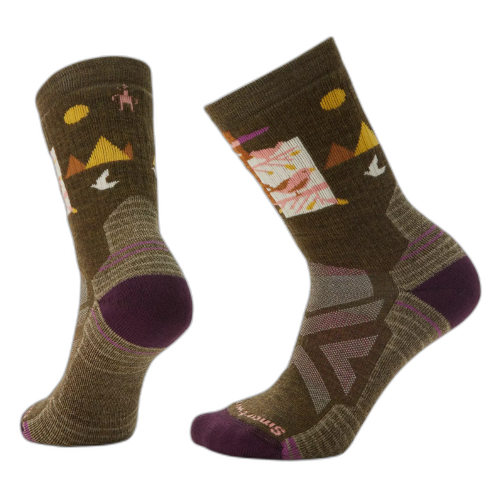 Skarpety Smartwool 1854 Hike Alpine Perch / D11 Military Olive