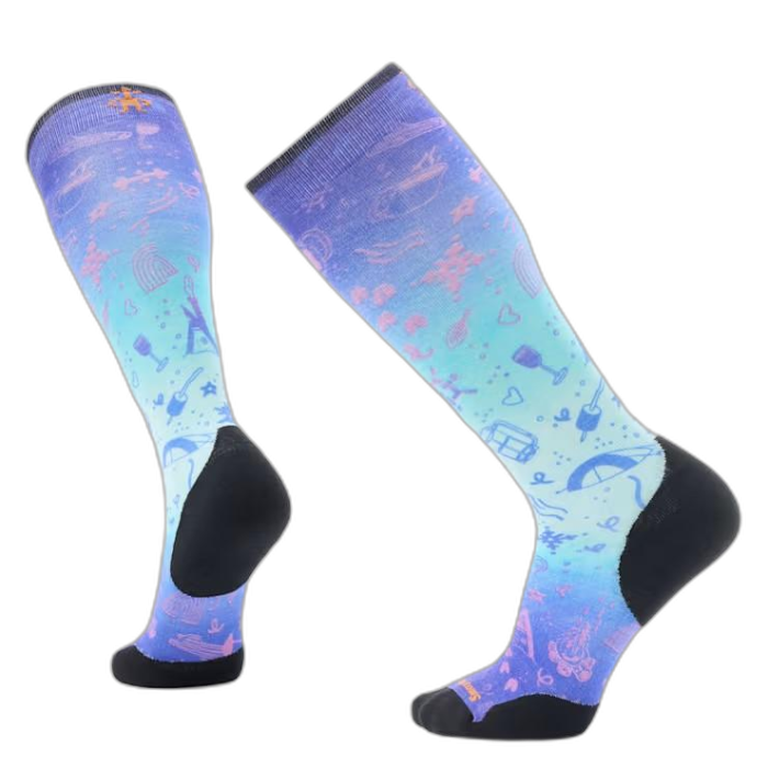 Skarpety Smartwool 2486 Ski Nature Doodles / 810 Capri