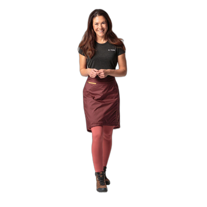 Spódnica damska VAUDE Neyland Padded / 261-dark cherry