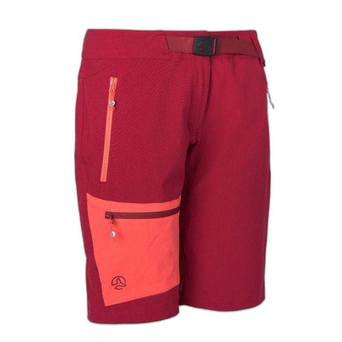 Spodenki TERNUA W Mikas BMD / 5438-Rumba Red