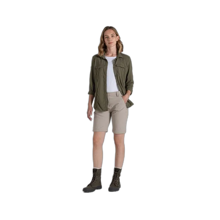 Spodnie CRAGHOPPERS W Nosilife Pro Convertible / KD7-SoftMushroom