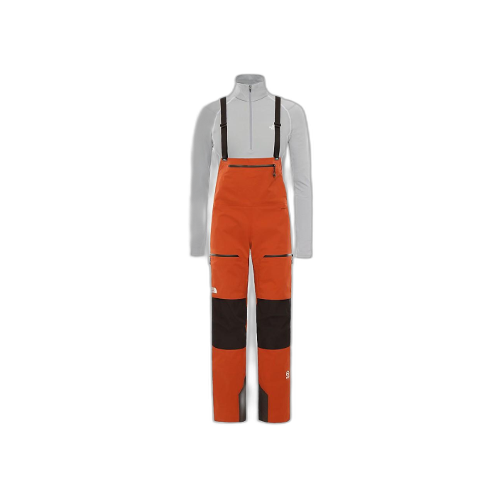 Spodnie damskie THE NORTH FACE Summit Series L5 Bib Futurelight /  pomarańczowy