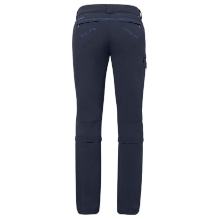 Spodnie damskie VAUDE Skomer Zip Off Capri Eclipse /  granatowy