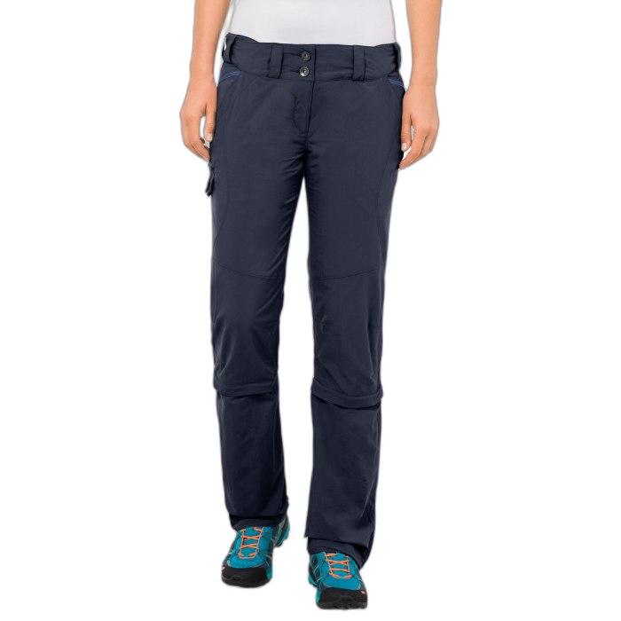 Spodnie damskie VAUDE Skomer Zip Off Capri Eclipse /  granatowy