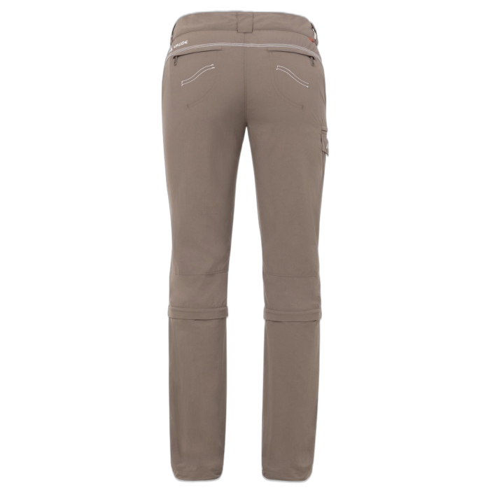 Spodnie damskioe VAUDE Skomer Zip Off Capri Coconut /  beżowy