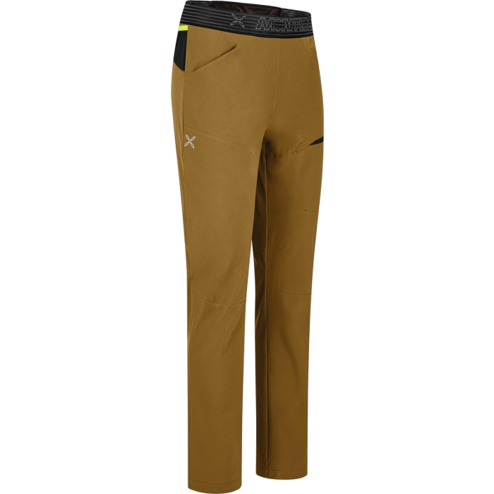 Spodnie MONTURA Rise / 140202 b.brown/s.lim