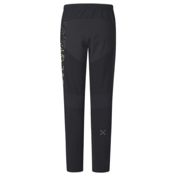 Spodnie MONTURA Rocky / 9047 black/lime gree
