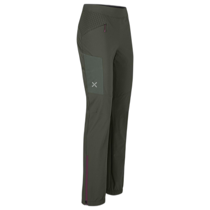 Spodnie MONTURA W Peak / 4914 s.green/w.red