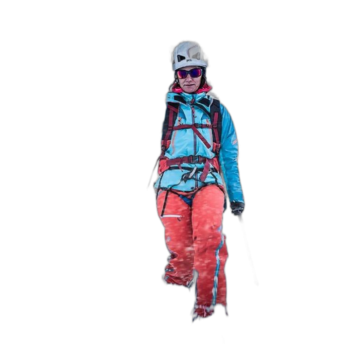 Spodnie TERNUA W Alpine pro / 0123 Orange Red