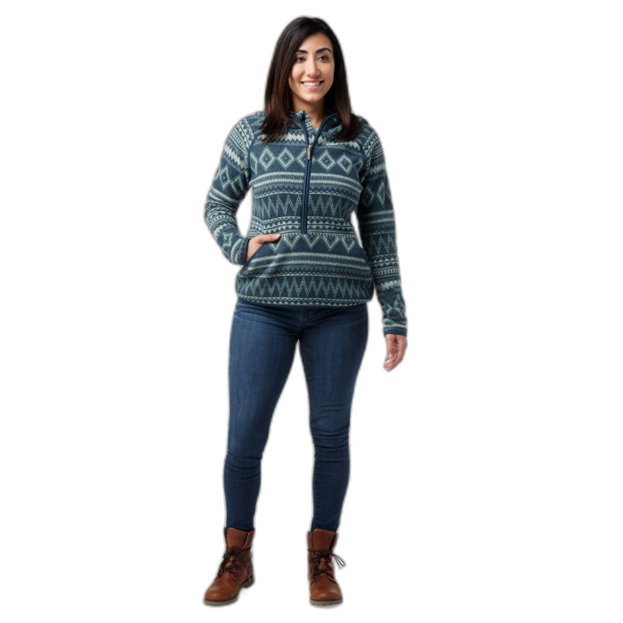 Sweter SMARTWOOL 11527 W Hudson Trail / K70 Twilight Blue Fa
