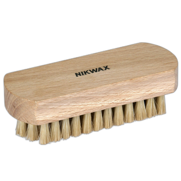 Szczotka NIKWAX Shoe Brush Branded / White bristles