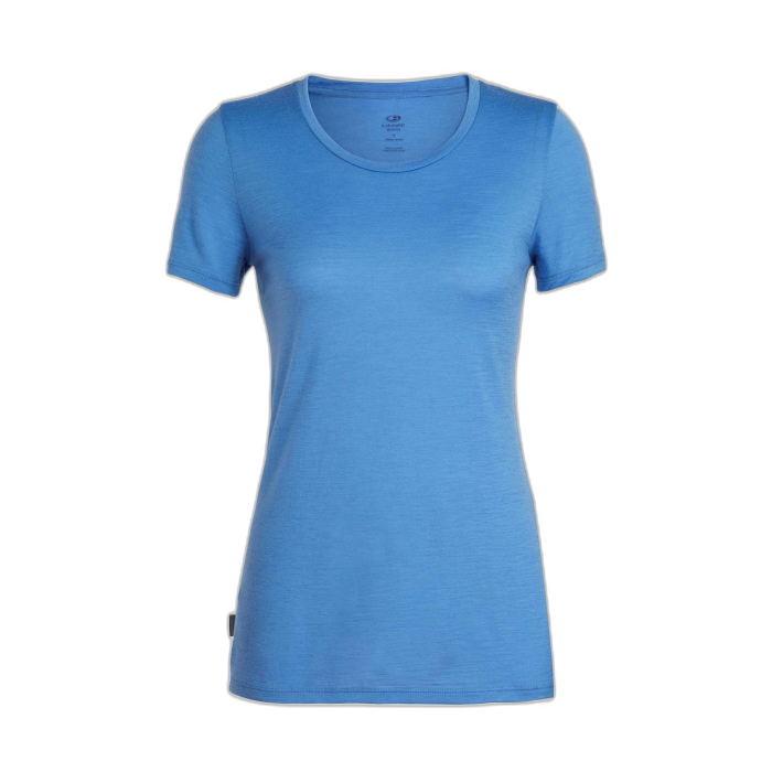 T-Shirt damski ICEBREAKER Tech Lite S/S 104262 /  niebieski