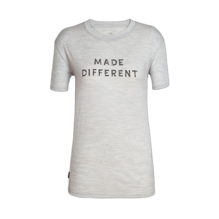 T-Shirt damski ICEBREAKER Tech Lite S/S 104611 /  szary