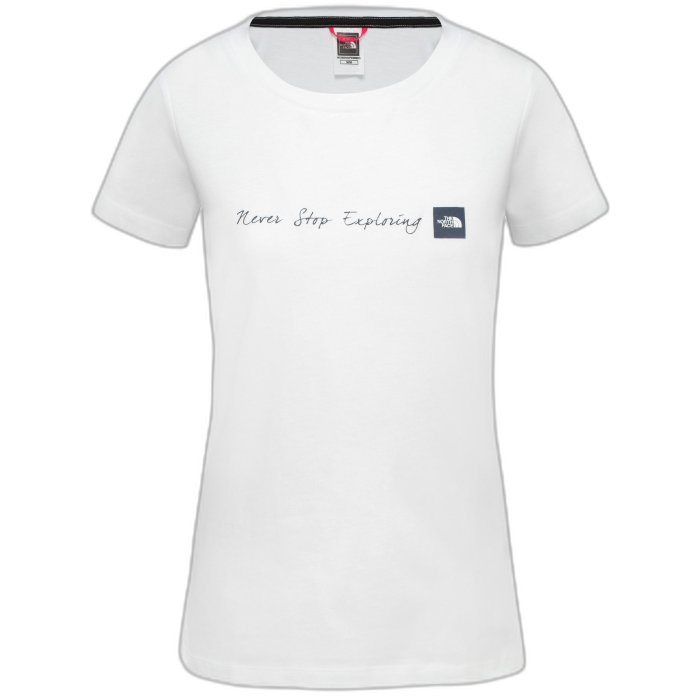 T-shirt damski THE NORTH FACE NSE S/S /  biały