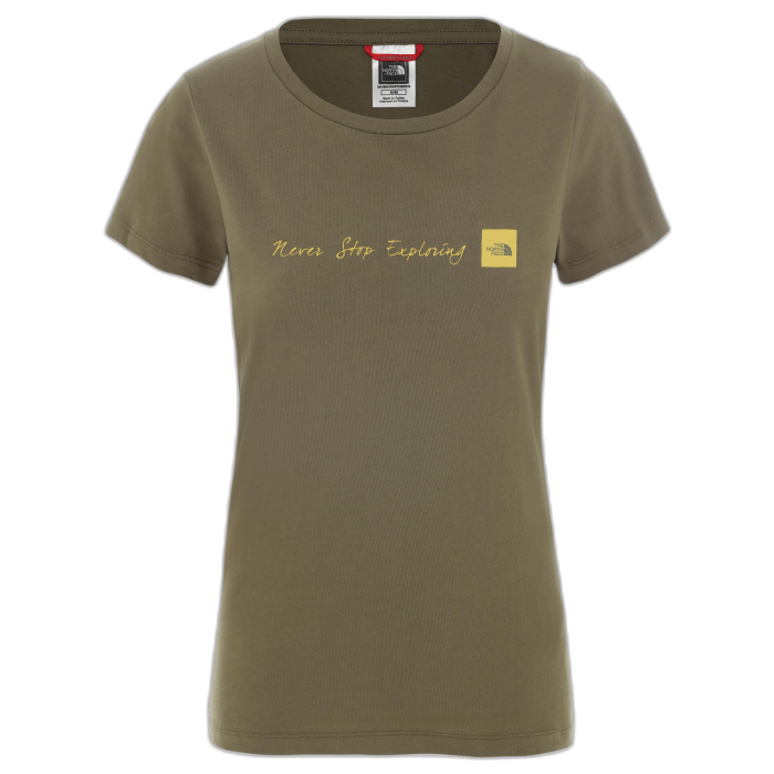 T-Shirt damski THE NORTH FACE NSE S/S /  zielony
