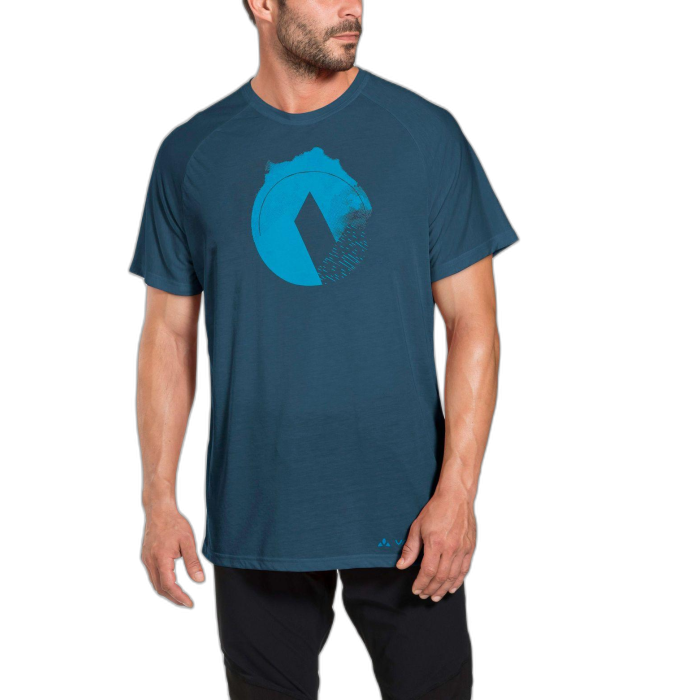 T-shirt męski VAUDE Tekoa /  granatowy
