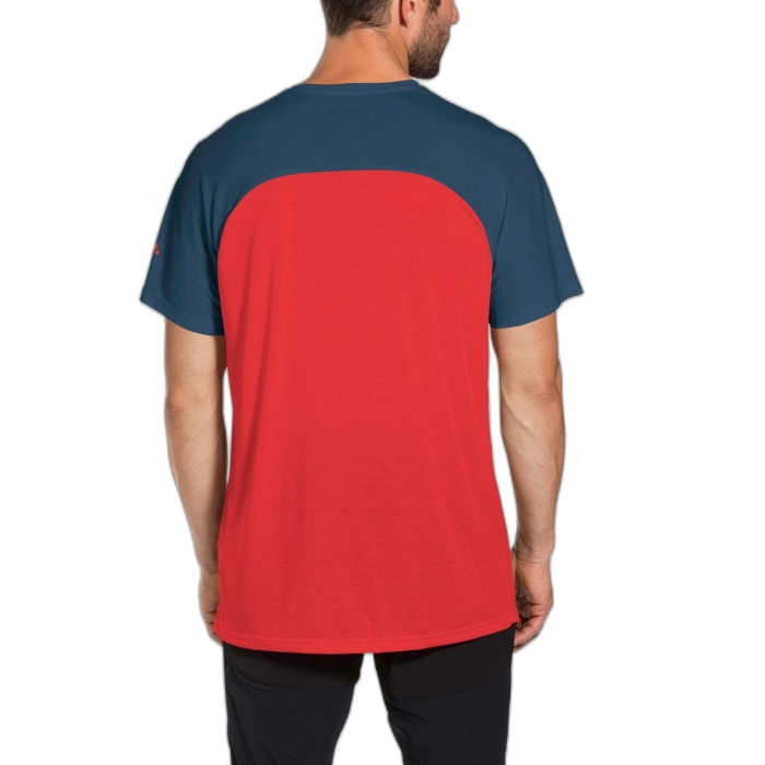 T-shirt męski VAUDE Tekoa /  czerwony