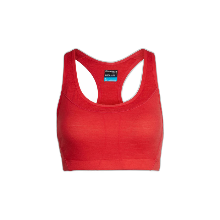 Top damski ICEBREAKER Meld Zone 104075 /  czerwony