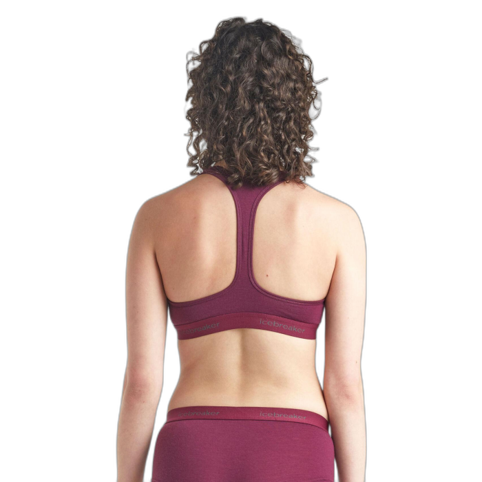 Top damski ICEBREAKER Sprite Racerback 103020 /  czerwony