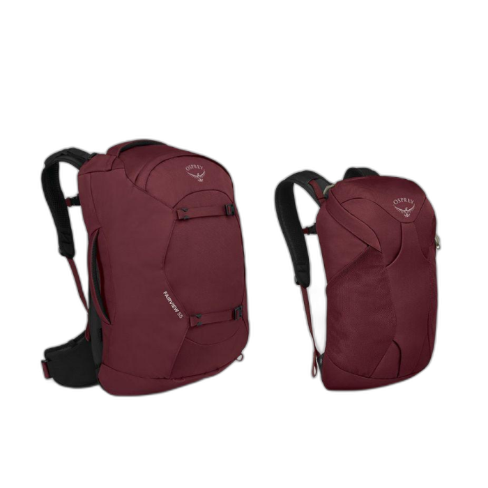 Torba OSPREY Fairview 55 / Zircon Red