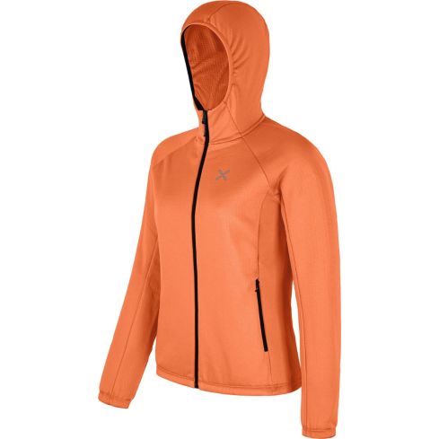 Bluza MONTURA W Fadis Grid Hooded / 354 melon