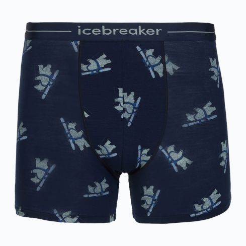 Bokserki ICEBREAKER M 57P2 Anatomica 150 AOP / 401 midnight navy