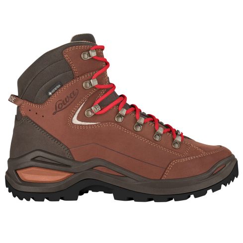 Buty LOWA Renegade 100 GTX Mid Ws / mahagoni/rot