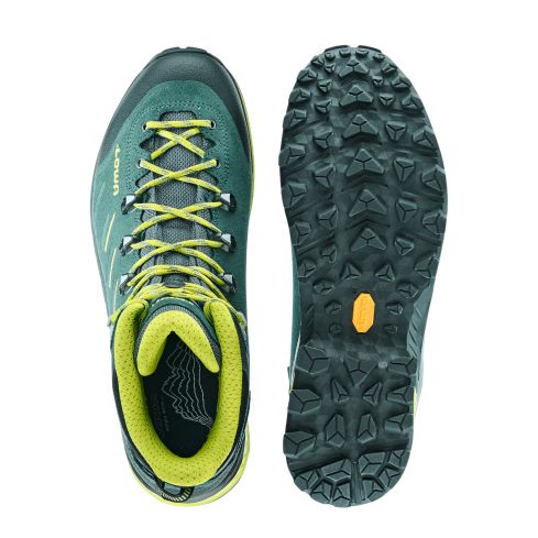 Buty LOWA Randir GTX Mid / blau/limone