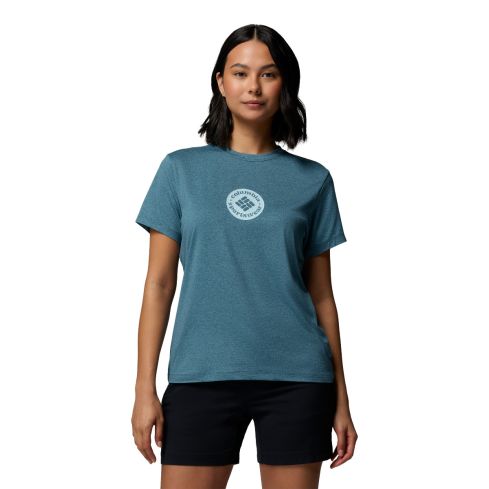 Koszulka COLUMBIA W AK4543 Parsons Point S/S / 429 Everblue